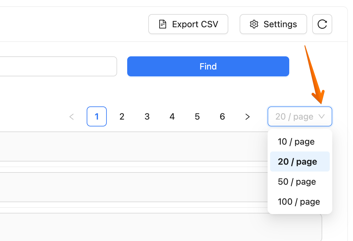 logs filters